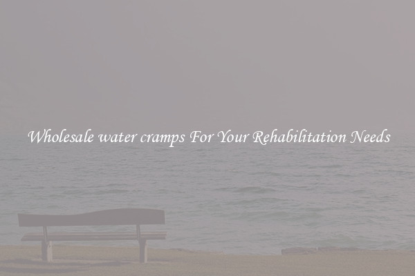 Wholesale water cramps For Your Rehabilitation Needs