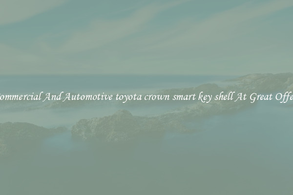 Commercial And Automotive toyota crown smart key shell At Great Offers