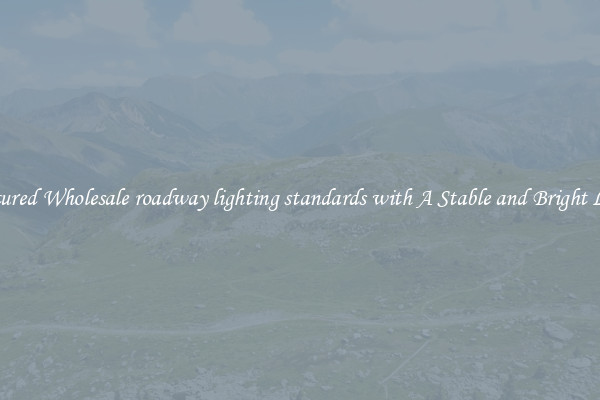 Featured Wholesale roadway lighting standards with A Stable and Bright Light