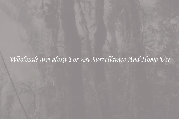 Wholesale arri alexa For Art Survellaince And Home Use